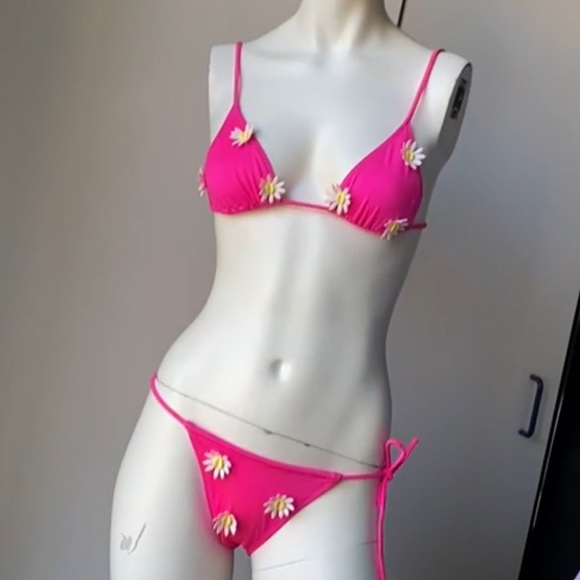 Vintage Dolce & Gabbana pink bikini Italian size 2 - Picture 4 of 11